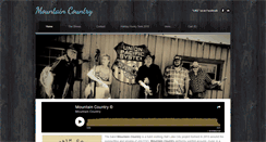 Desktop Screenshot of mountaincountryband.com